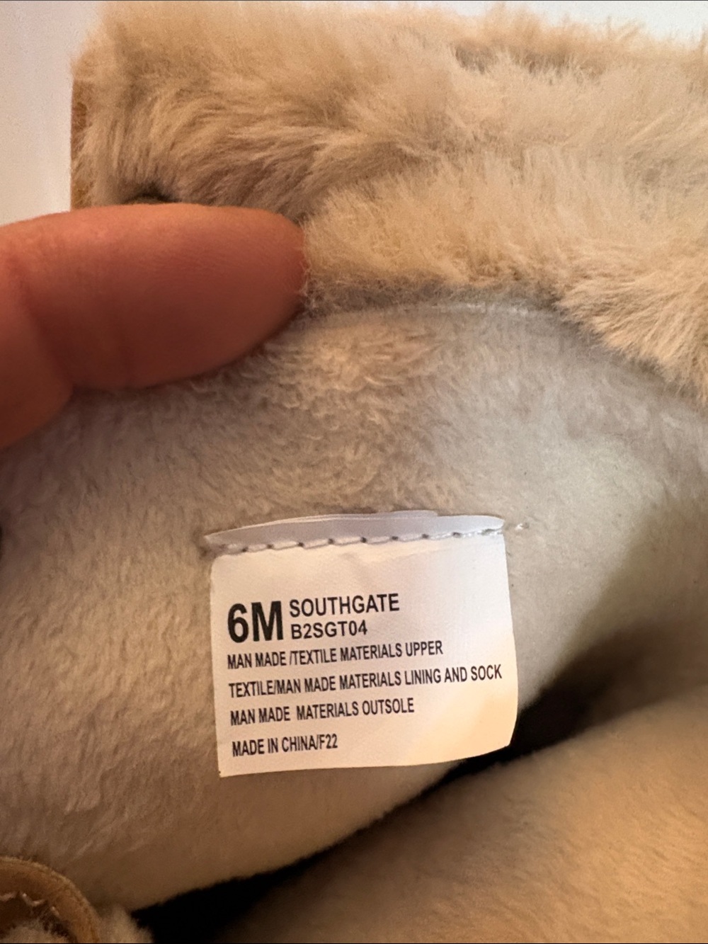 Women's Tan Faux-Fur Winter Boots - Picture 5 of 8